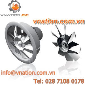 axial fan / aspirating / drying / low-pressure