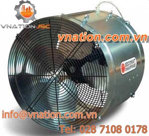 propeller fan / homogenizing / IP55 / galvanized steel