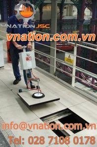 slab laying machine / suction