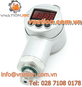 mechanical pressure switch / for liquids / stainless steel / adjustable