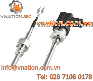 Pt100 temperature sensor / IP65 / threaded / stainless steel