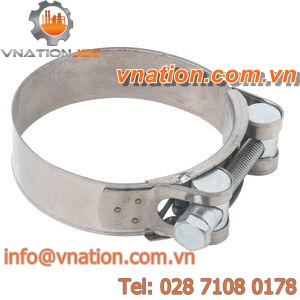 bolt hose clamp / stainless steel / T