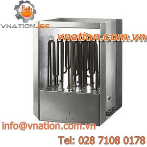 duct heater / for liquids / electric / convection