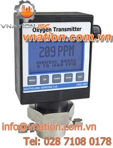 process gas analyzer / oxygen / trace / for integration
