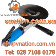 disc sander / angle / pneumatic