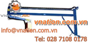 articulated jib crane / for welding