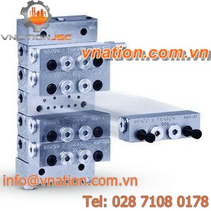 stainless steel manifold / for centralized lubrication systems / multi-channel