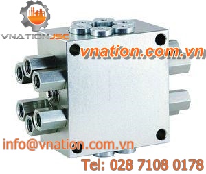 plug valve / metering / for oil