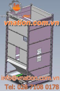 mobile silo / stainless steel