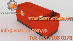 sound-proof enclosure / floor-standing / galvanized steel / for generator sets