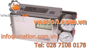 electro-pneumatic valve positioner / linear / rotary / stainless steel