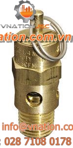 spring relief valve / brass