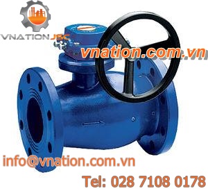 needle valve / handwheel / flow-control / for water
