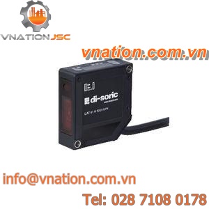 laser distance sensor / with analog output / with digital output / IP67