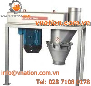 ball agitator mill / for powders / vertical