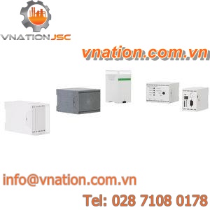 DIN rail enclosure / IP40 / electronic equipment / ABS
