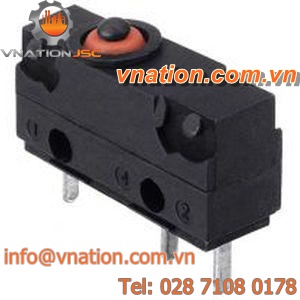 single-pole switch / electromechanical / momentary / micro