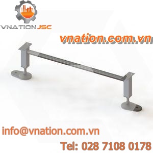 leveling foot / for conveyors / stainless steel / fixed