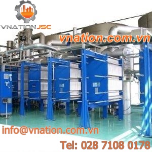 plate evaporator / for the food industry