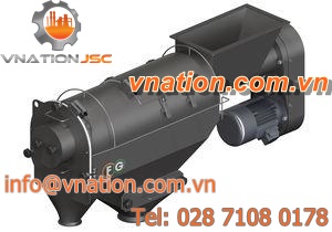 rotor lump breaker / for powders / horizontal / sifter