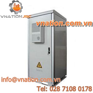 metal cabinet / outdoor / for UPS