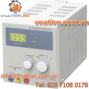 AC/DC power supply / tabletop / with short-circuit protection