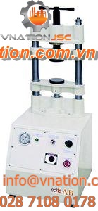 manual press / for metallographic samples / column type