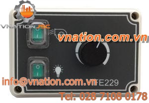 induction motor speed regulator / analog / single-phase