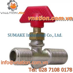 ball valve / pneumatic / control / for air