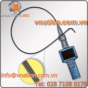 flexible videoscope / cost-effective / articulated / industrial