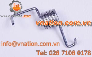 torsion spring / wire / for medical equipment / steel