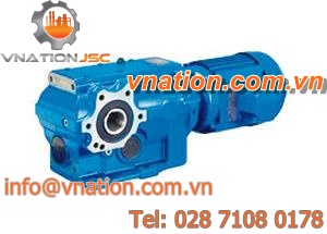 stepper gear-motor / orthogonal / bevel / helical