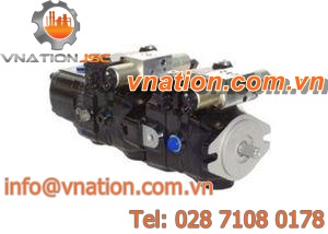 chemical pump / piston / compact / axial