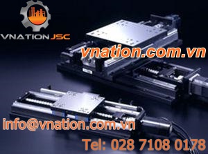 linear positioning stage / single-axis / precision / ball screw