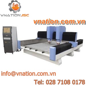 CNC cutting machine / metal / wood / stone