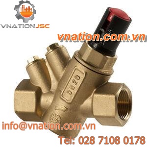 differential-pressure flow regulator / for hot water
