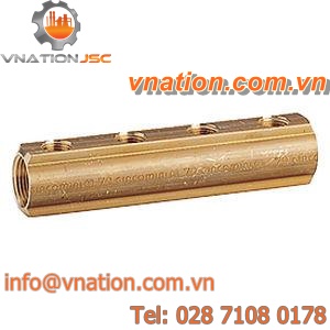brass manifold / sanitary / multi-channel