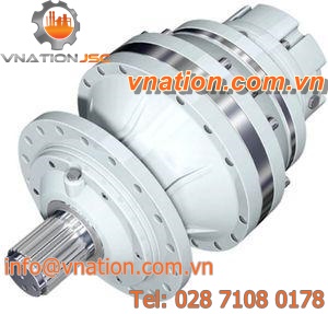 bevel gear reducer / coaxial / industrial