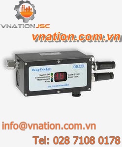 oil analyzer / color / for integration / online