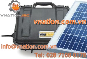 condition monitoring system / solar-powered / GPRS / with integrated battery charger