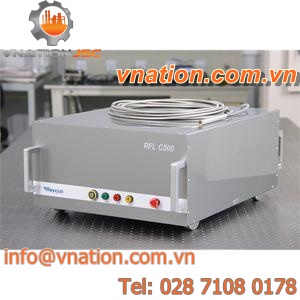 CW laser / solid-state / infrared / water-cooled