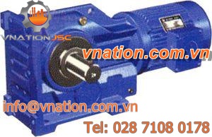 AC gear-motor / right-angle / bevel / helical