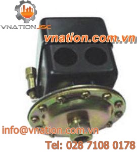 mechanical pressure switch / for air / rugged