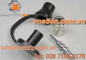 splined fitting / straight / steel / for hoses