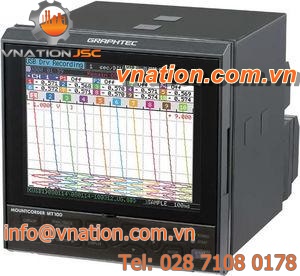 multifunction videographic recorder / paperless / dust-proof