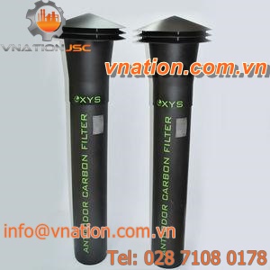 gas filter / activated carbon / cartridge / anti-odor