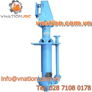 slurry pump / centrifugal / semi-submersible / seal-less