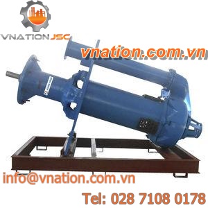 slurry pump / for wastewater / centrifugal / submersible