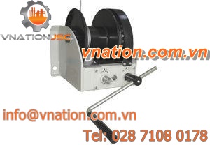 manual winch / lifting / haulage / for materials handling