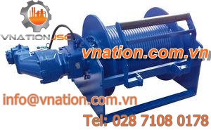 hydraulic winch / pneumatic / lifting / compact